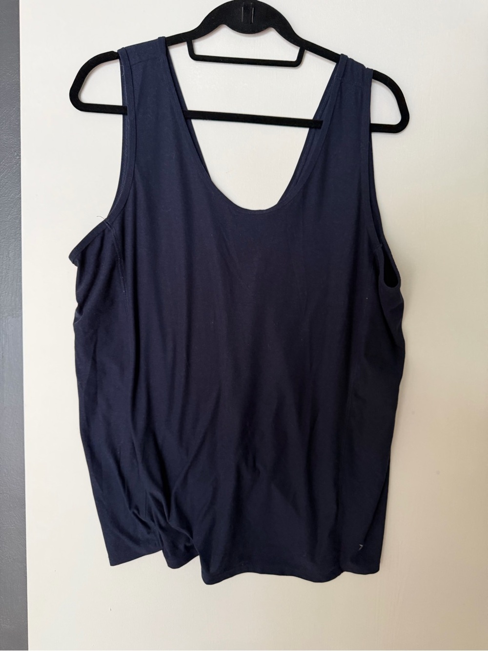 Old Navy Dark Navy Scoop Tank Top